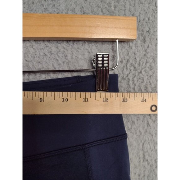 Lululemon Wunder Under Capri Luon Athletic Leggings Navy Camo Women's Size 4 - Picture 5 of 9